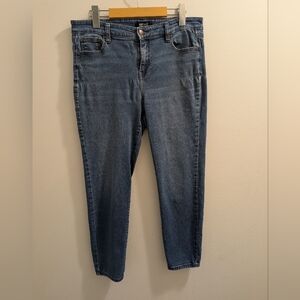 Buffalo David Bitton Aubrey High Rise Stretch Ankle Grazer Jeans Size 10